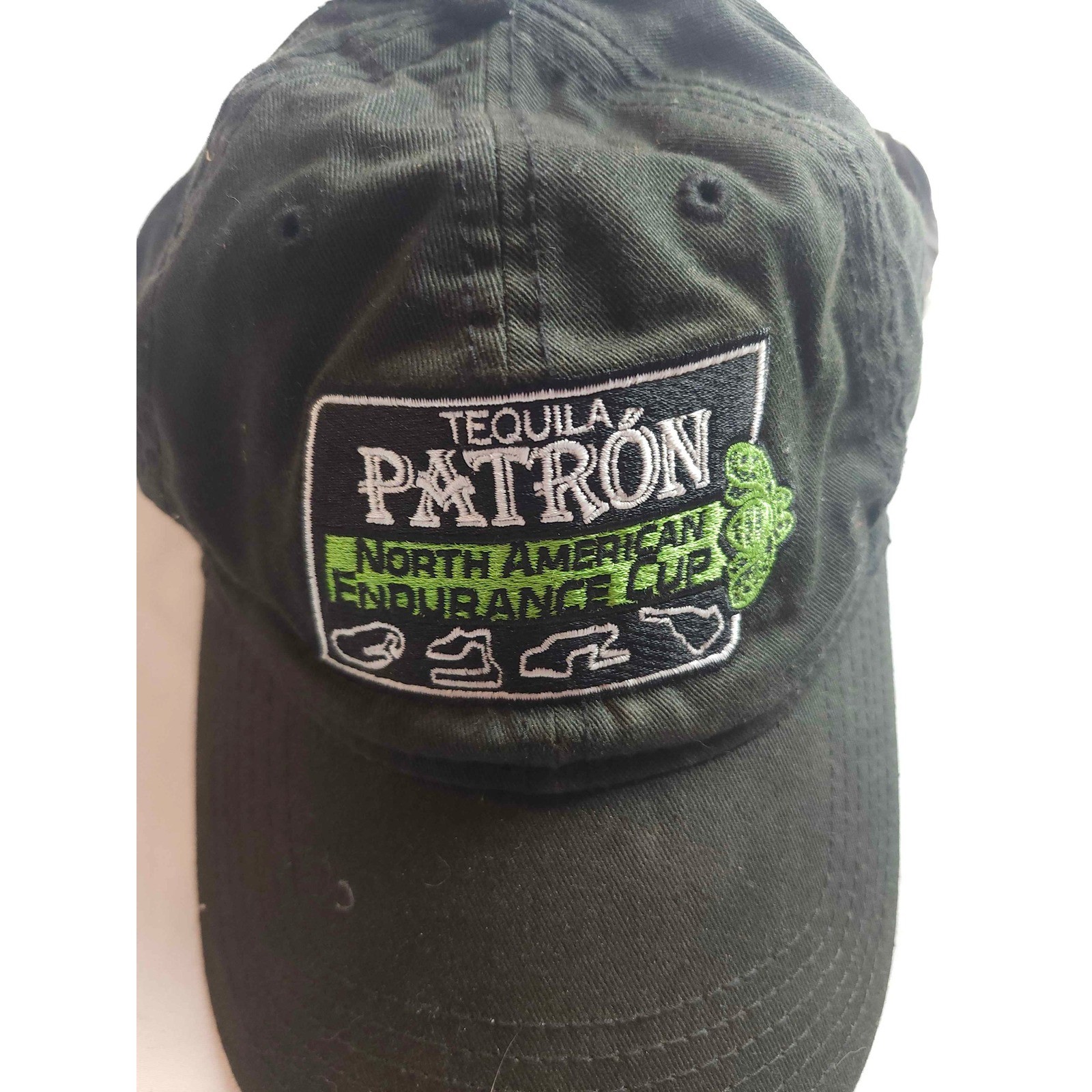 Ouray Tequila Patron North American Endurance Cup Black Racing Hat NWT 51213