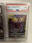 Pokémon Gengar & Mimikyu GX TAG TEAM  #033/150 PSA 9 CSM2b 2023