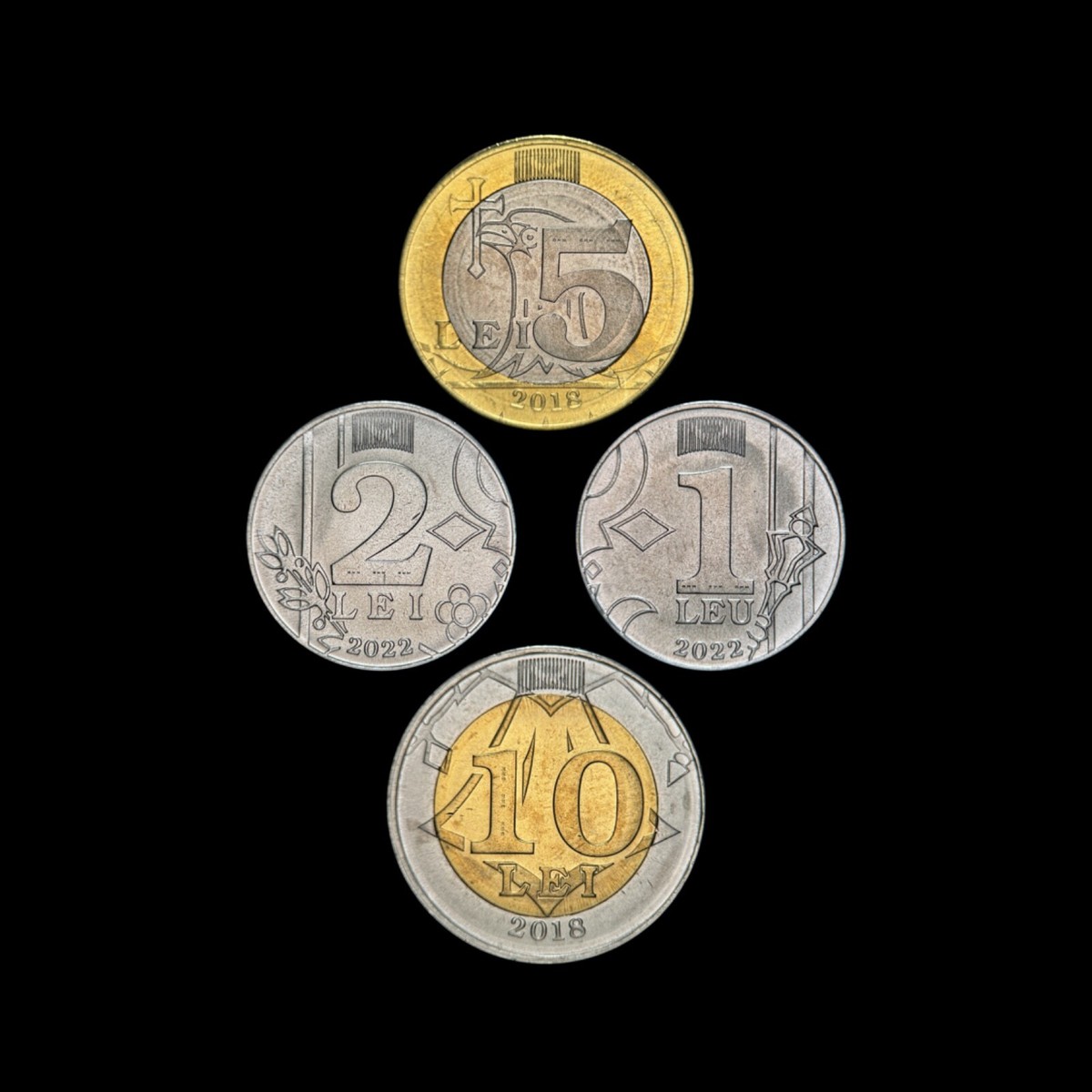 MOLDOVA. 2018, 10 Lei - Moldavian Bull's Head, State Coat of Arms