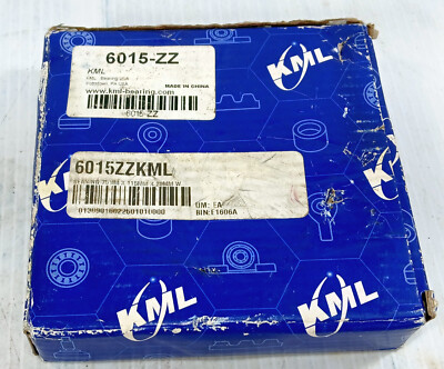 1 NEW KML 6015-ZZ RADIAL DEEP GROOVE BALL BEARING NIB ***MAKE OFFER***