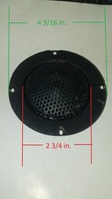 VINTAGE  / 4 3/16" - 19 OHM / TWEETER  (SPEAKER ONLY). VERY GOOD CONDITION