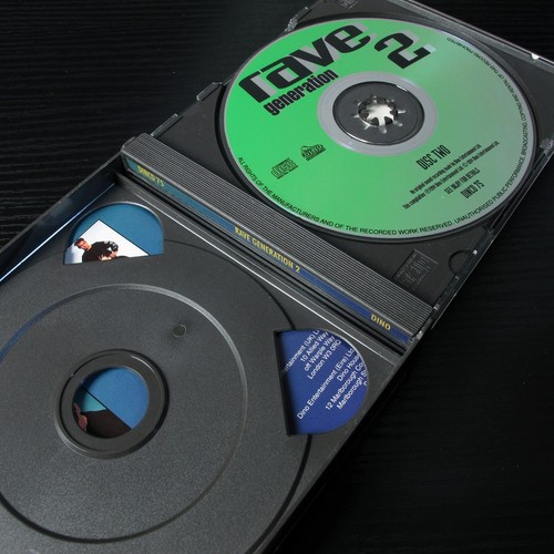 Rave Generation 2 UK 2xCD FAT BOX The Prodigy/The KLF/Bizarre Inc/Orbital #0708 - Picture 4 of 4