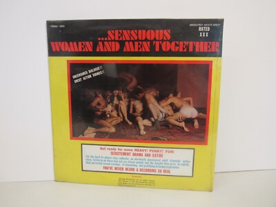 Sensuous Women And Men Together No Marks Stag Party Adult LP NEW SEALED