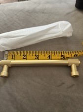 Gold Drawer Pull 6 In With Screws
