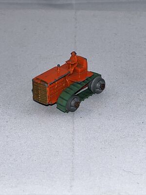 Vintage Lesney Matchbox No 8 Caterpillar Tractor Bulldozer