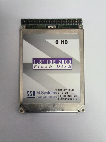 M-Systems 1.8" IDE 8MB IDE FLASH DISK IDE-FD18-8 (34-SU-008-03)