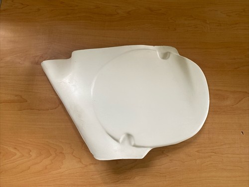 Bultaco Side Panel White Unpainted (Left Side Only) For Pursang Or Sherpa