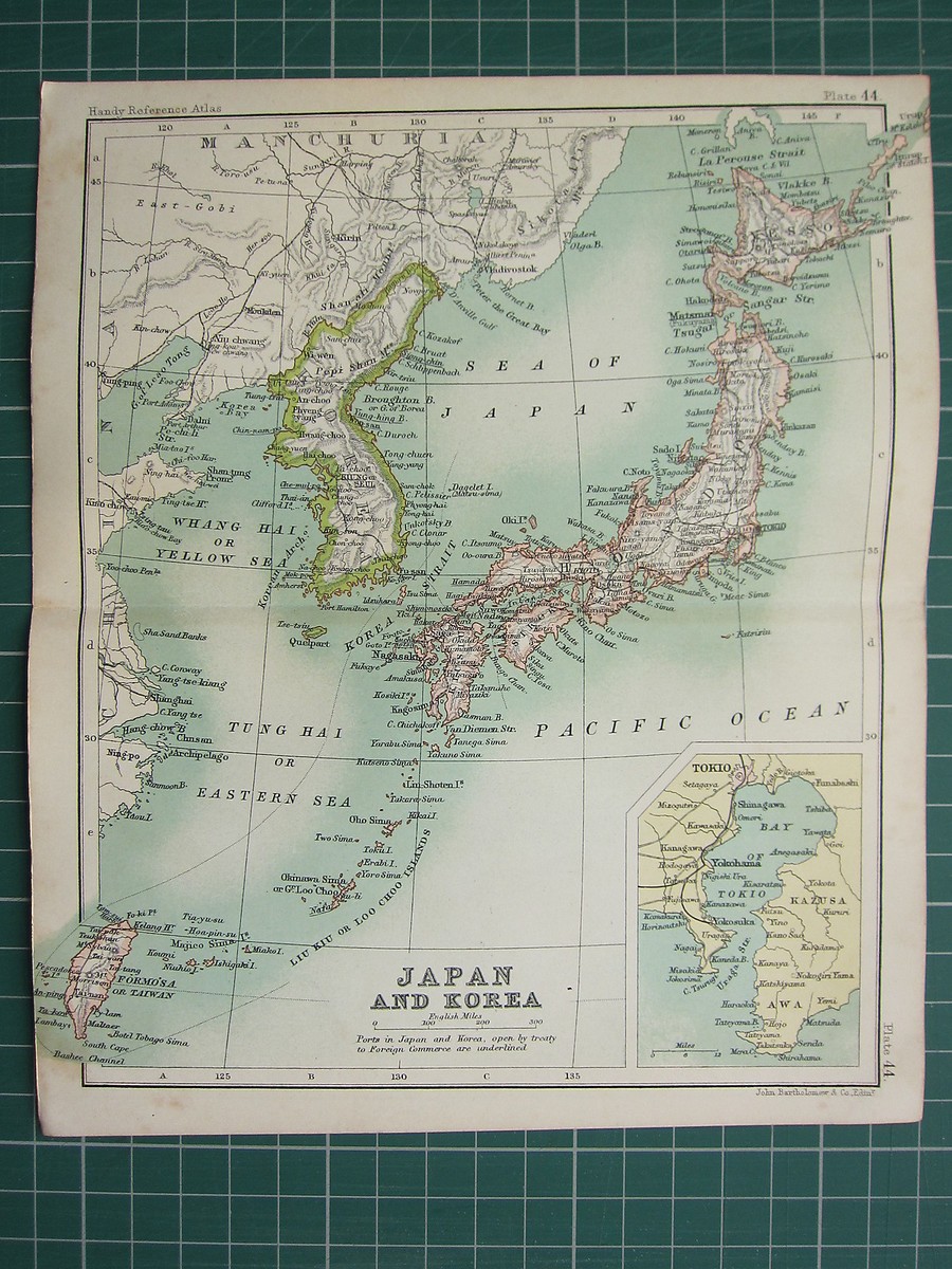 Japan Inset Map World Political Map Japan