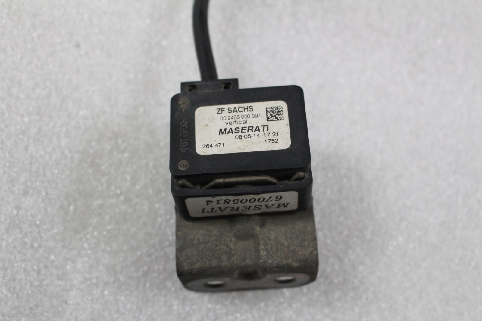 Maserati Ghibli, Quattroporte, Front Accelerator Sensor, Used, P/N 670005814