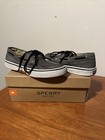 Sperry Herren Bootsschuhe Fallen Canvas Schnürschuhe Niedrig Größe 7