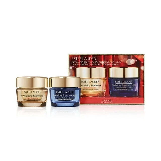 Estee Lauder Revitalizing Supreme+ Youth Power & Night Duo Gift Set Full Size