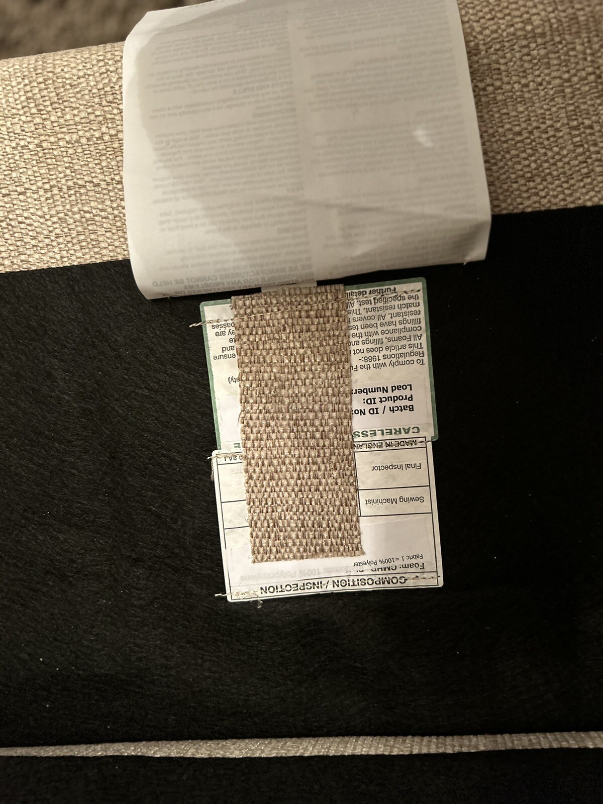 Furniture Village Legend L Shaped Sofa LHF. Barley Beige eBay