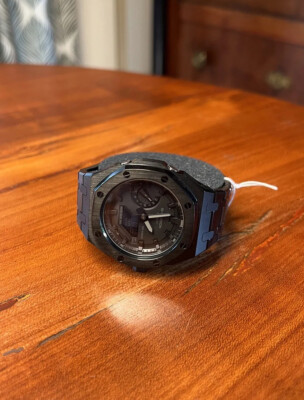 CUSTOM CASIOAK BLACK-CASIO GA-1AER