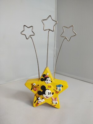 Disney Vintage Mickey Mouse & Friends Star Photo Holder Picture Frame 1928 2001