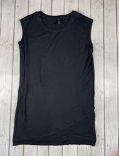 Active Life Large Black Dress Sleeveless Crew Neck Casual