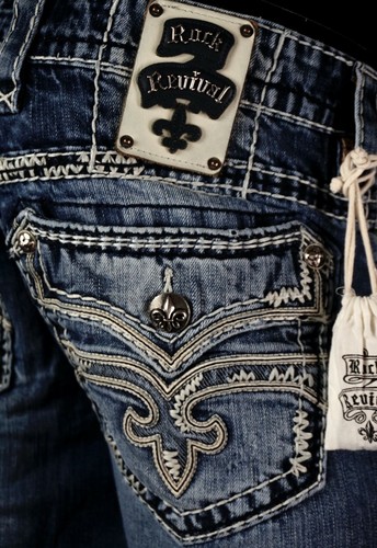 $220 Mens Rock Revival Jeans \