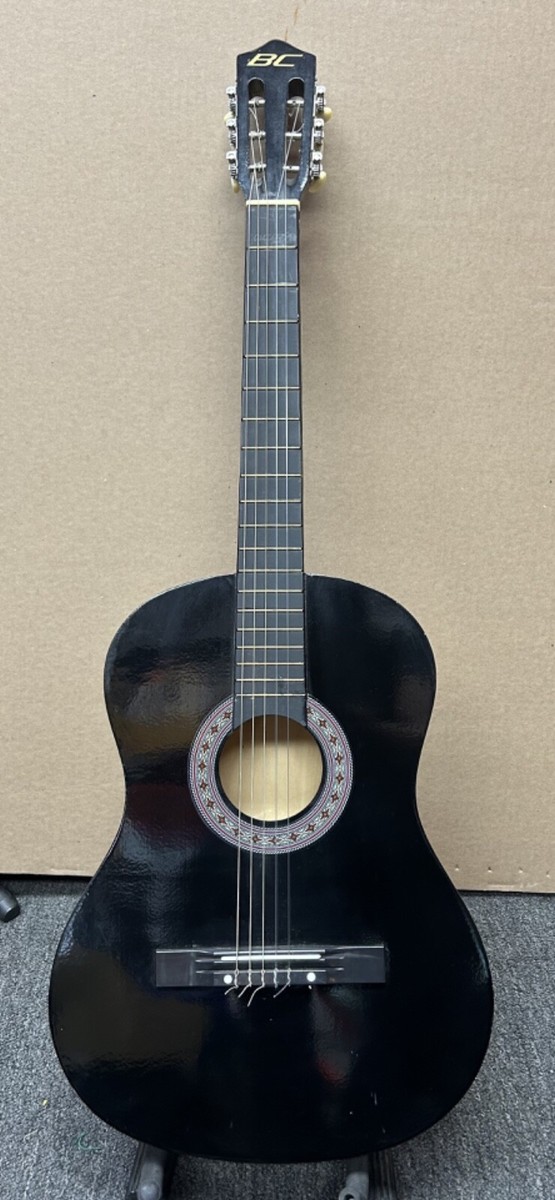 BC Acoustic Guitar Black (read description)