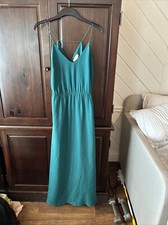 ann taylor loft Green Strappy Maxi  Poly 2