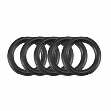 30pcs Black 22mmx3.5mm Industrial Flexible Rubber O Ring Oil Sealing Grommets #