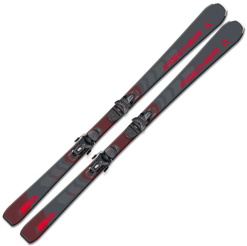 Ski Fischer RC Fire SLR On-Piste-Rocker 2024 + Bindung RS9 SLR Z2,5-9 Alpinski
