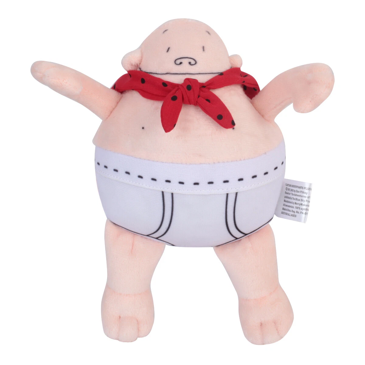 Captain Underpants Soft Plush Doll Stuffed Animal Toy 8 Inch Gift