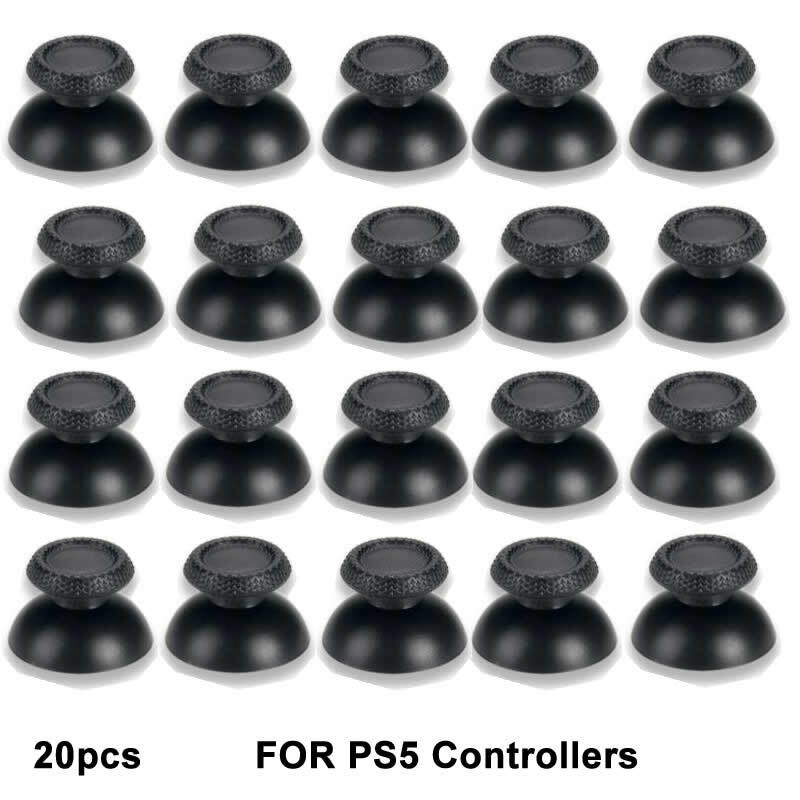 20X Joystick Caps for PlayStation PS5 DualSense Controller 3D Analog Thumb Stick