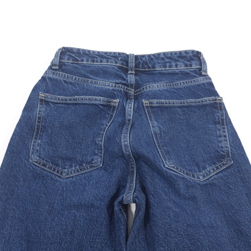 Nuevos Jeans Zara Azul Tiro Medio Largo Completo Talla 2 - Imagen 6 de 9