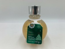 Bath  Body Works Vanilla Bean Noel Body Wash  Bubble Bath Ornament 294C