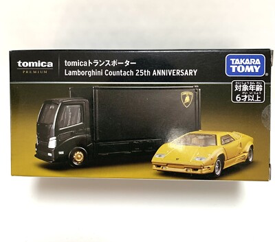 Takara Tomy / Tomica Premium Car Carrier & Lamborghini Countach Takara Tomy / Tomica Premium Car Carrier & Lamborghini Countach