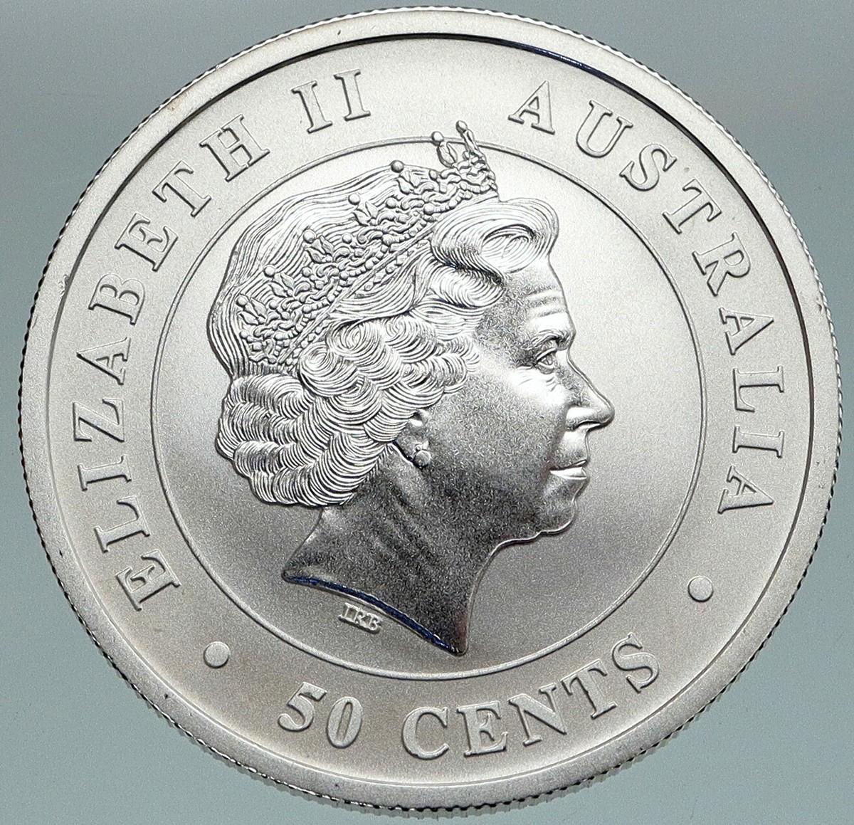 2014 AUSTRALIA UK Queen Elizabeth II GREAT WHITE SHARK Prf Silver