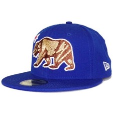 NWT New Era x DISSIZIT California Republic Big Flag Bear 59Fifty Fitted Cap Hat