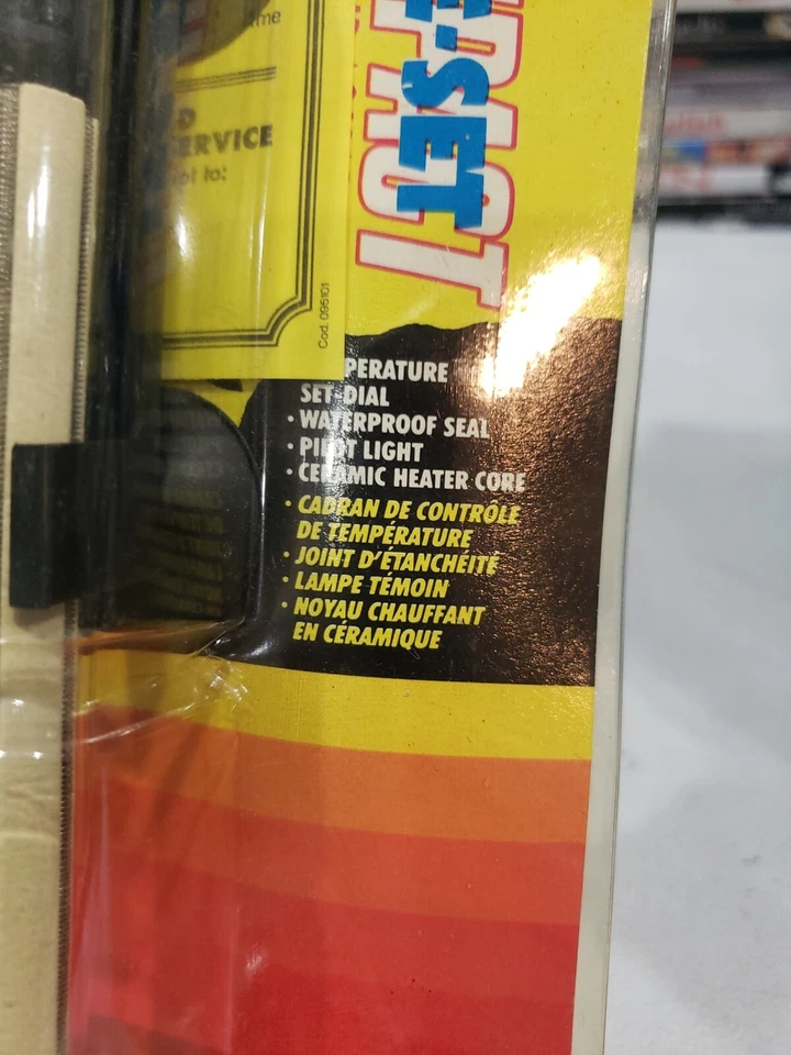 Aquecedor térmico compacto submersível para aquário Hagen 100 w - Imagem 4 de 4