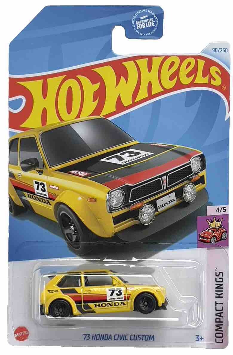 HOT WHEELS '73 HONDA CIVIC CUSTOM NEW 2024 | eBay