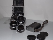 Fujica 8EE Double 8mm Cine Film Camera - Triple Lens