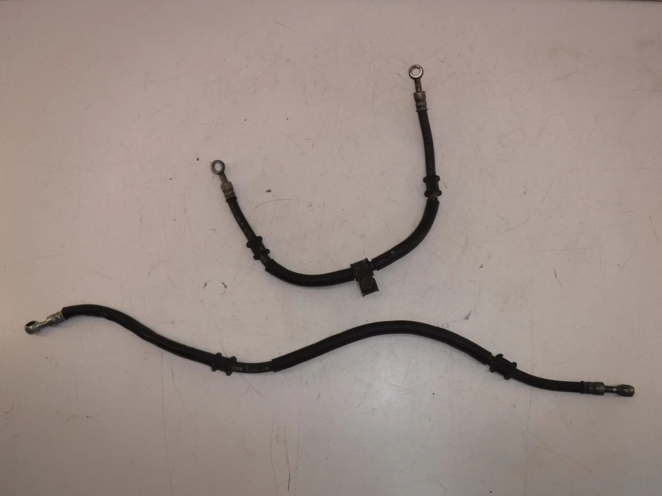 JUEGO MANGUERAS PINZA FRENO DELANTERO 93-98 SUZUKI GSXR1100W 59480-46E10 Foto 3 de 3