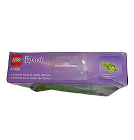 LEGO FRIENDS Olivia's Garden Pool 41090 New Damaged Sealed Box 82 PCS