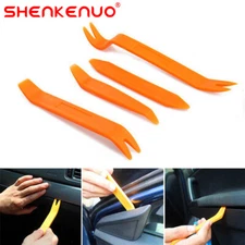 4 Auto Trim Removal Tool Kit Car Panel Door Dashboard Fastener Remover Pry Set