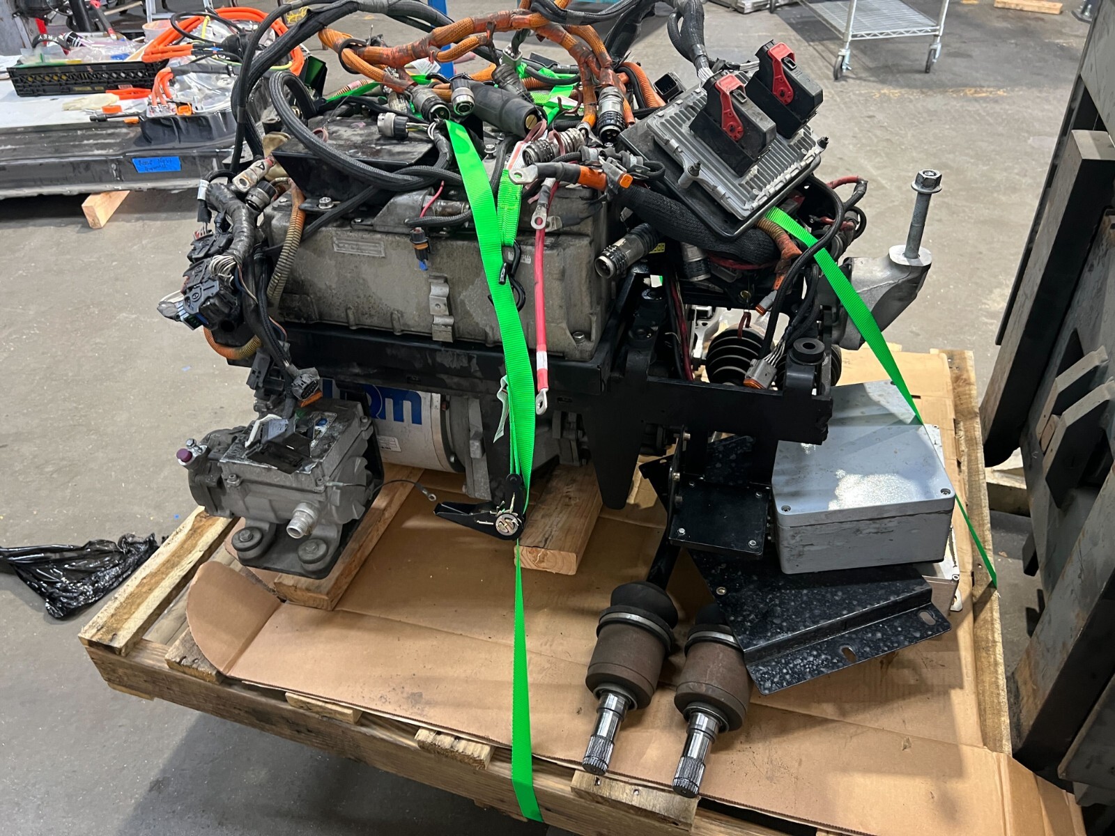 Zenith Motors Electric Van Powertrain UQM PP135 Motor eBay