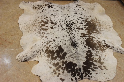 33.1 Ft Original Cowhide Rug/fur skin,Processed Quality Cow Fur Skin/upholstery - Picture 7 of 8