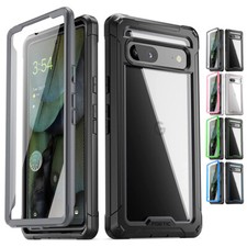 For Google Pixel 7A 5G Case Hybrid Shockproof Cover Built-in Screen Protector