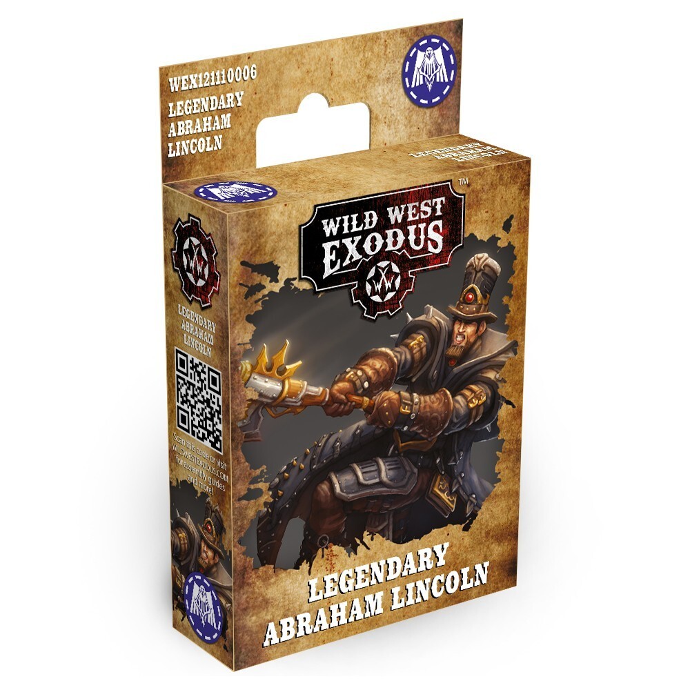 Legendary Abraham Lincoln Warcradle studios Wild West Exodus Union New