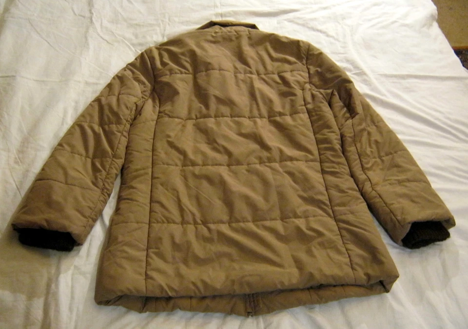 Damenjacke,Steppjacke,Canda,Gr. 38,beige,100% Polyester,mit Strickbund - Bild 3 von 3