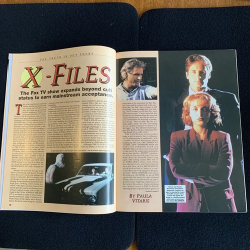 Oct 1996 issue of Cinefantastique Magazine X-Files Cover - Picture 4 of 7