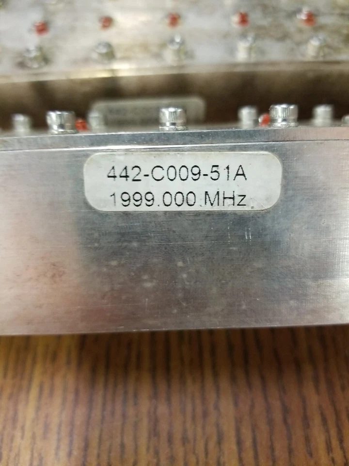 Filtros de canal 1999.000 MHz, tipo SMA (x3) Foto 4 de 4