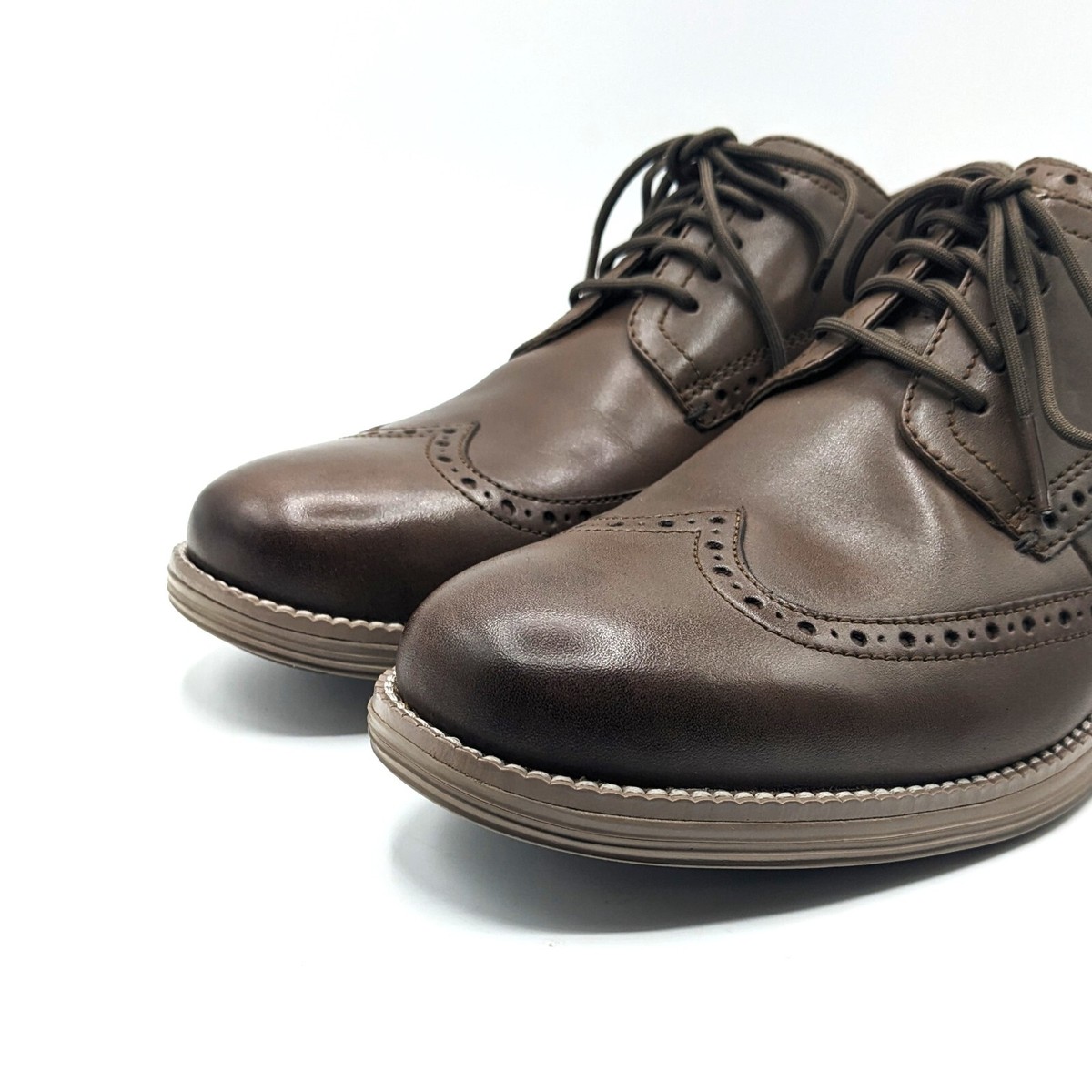 Cole Haan Original Grand Shortwing Dress Shoe Men\'s Size 13 Truffle/Irish C37963 Cole Haan OriginalGrand Men main image 2
