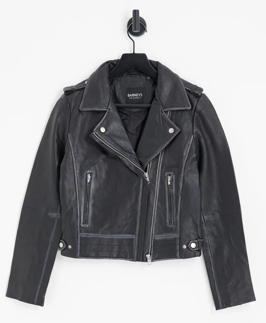 Ribbed Detail Barneys Original Jacket Barney S Original Petite