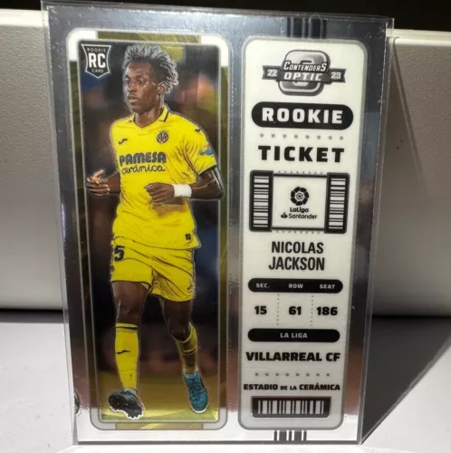 2022-23 Panini Contenders Optic Rookie Ticket Nicolas Jackson RC