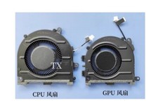 For HP 14Pro 14-EH TPN-W154 CPU GPU Laptop Cooling Fan N10439-001 N10440-001