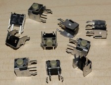 10 Stück Kurzhubtaster 6,2mm horizontal  KPT-1105VD