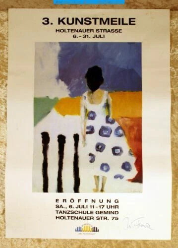 Plakate aus der Rubrik Malerei & Zeichnung von 1980-1989 aus Papier